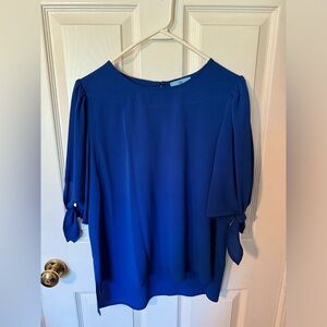 Blue Cece Sleeve Blouse